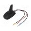 A00034-05 Antenna: automotive; SHARK; 15dBi; AM,DAB,FM; 50Ω; black; 5÷12VDC DYV_7ubuTdAiXWUrgZoOUEAY_Gwa0eItqDWVWgnDg8g