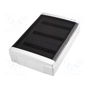 1608-01 Enclosure: for modular components; IP65; light grey; ABS; 400V rRoGkOjK3vblYwES7qVjP2Tf-x98AlscHytluIC5PUA