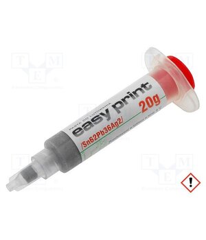 ART.AGT-024 Solder paste; lead-based; 179°C; Sn62Pb36Ag2; 20g; syringe; 5ml VhLEEBWSjtNpPuQgKWugGQ7L-zUStcmmdDXeN_0XbME