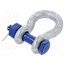 GN 585-10-B Dee shackle; steel; for rope; zinc; 10mm; 3/8" NHoO26ur3-KSxtmoJT_lVmliLgrRSj6IJjlHSpp2Bzo