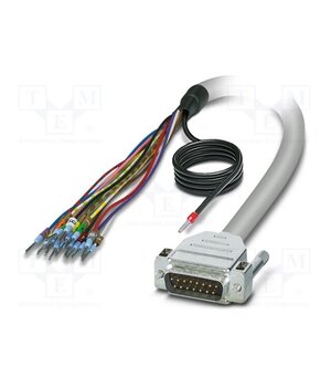 2926438 Cable; D-Sub 15pin plug,cables; PVC; Len: 0.5m; grey; Core: Cu; IP54 Q1wOiPlPIHKNzKTbHkvah0xNuG-DWmIL1lpG71syEnU