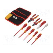 413 995 04 Tools set: for assembly work; belt pouch; 1kV; 10pcs. AUgJbFkQV1YwOKMdPvajD16eZMGhU0hJ-hgOPGPVsBU