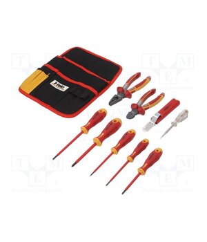 413 995 04 Tools set: for assembly work; belt pouch; 1kV; 10pcs. AUgJbFkQV1YwOKMdPvajD16eZMGhU0hJ-hgOPGPVsBU