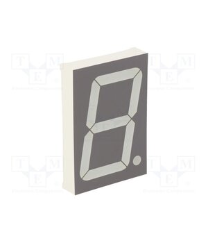 FYS-23011AUHR-21 Display: LED; 7-segment; 56.8mm; 2.3"; No.char: 1; red; 30÷60mcd zG-Q2C6xWlsow06ctWP9InySpaoq2oLGLdck1hkMUoI