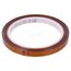 5413 Tape: high temperature resistant; Thk: 0.07mm; 62%; amber; W: 9mm _3pLAznOqSoZNORAkm3hvHqbaWd760bHaHmYCA6mlAY