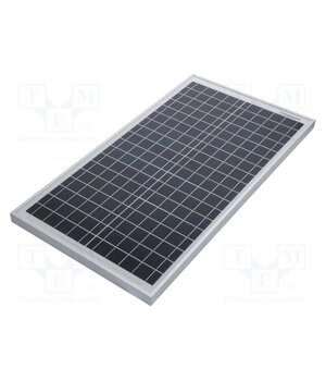 CL-SM30P Photovoltaic cell; polycrystalline silicon; 650x350x25mm; 30W VI9MKrbNCMWfDCK6urxy8AvN4zR07Lo5M-kbcJXrKHY