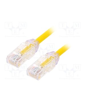 UTP28X0.5MYL Patch cord; RJ45 plug,both sides; TX6A-28™,U/UTP; 6a; wire; Cu 78WEXNyETClvFTdVJrOaZu2D2OPiq7ei76Pjfy87lOw
