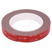 3M VHB GPH 110 19MMX5M Tape: fixing; W: 19mm; L: 5.5m; Thk: 1.1mm; acrylic; grey; max.230°C gXsTGmxd3hY43G6JORJrlgWOmxo4OhSxHWr-gEm8_Z0