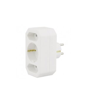 EL. ADAPTERIS 250VAC / 16A, 2xEURO+VDE

 CPA305_1.jpg