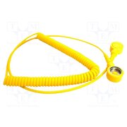 HR000006 Connection cable; ESD,coiled; yellow; 1MΩ; 1.8m hWVCY9R8U0di8yapxucI2LgPElDhN-5a99wI0wObh5o