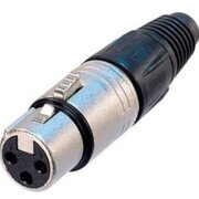 SOCKET XLR 3pin for Cable