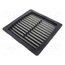 2557200000 Filter; Cutout: 223x223mm; D: 38mm; IP55; Mounting: push-in; black 8nscgSzIl-1k_o0OWOmicnQ1ztxJMymPXAJZixSpW8w