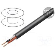 70046.00100 Wire: loudspeaker cable; round; 2x2.5mm2; stranded; OFC; black lPefNgF2v6itRGwux7mjSkhjds1-ipR7iLpf7t7uiZQ