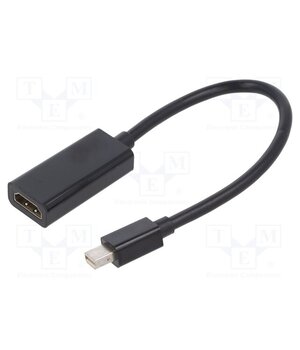 A-MDPM-HDMIF-02 Adapter; HDMI socket,mini DisplayPort plug; Full HD 1080p Pa8mfOh8kkVZhWLPYgl3LdyrQNTq4ZI9SLEuuVbid3k