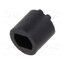 LTM-200 Spacer sleeve; LED; Øout: 5.1mm; ØLED: 3mm; L: 5.1mm; black; UL94V-0 mG07mjdUMCzWGCZKSe4dA73EbhU4OHTD0FmjHW6rvn4