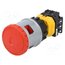 XN4E-BL412MRH Switch: emergency stop; 30mm; Stabl.pos: 2; NC x2 + NO; red; IP65 HH-WcBsr4RD3envzdeayJbqw0aA63NnehLRHbsDABpc