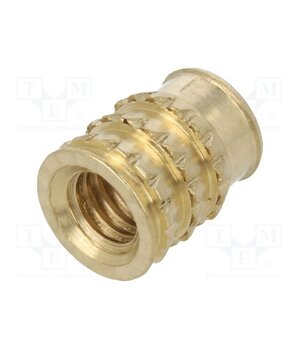 001M3.5 Threaded insert; brass; M3,5; BN 37885; L: 7mm; for plastic lNO6NDBQe9FbzwkRMC10Sx7m69LEB9PFZ-HwIO-GI2U