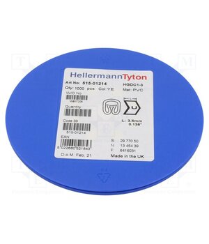 515-01214 Markers; Marking: U; 1÷3mm; PVC; yellow; -65÷105°C; leaded; HGDC1-3 DV6e_YqUGdV1C0t_iffMuSFw8BWRzMpC8EtWWvhsk38