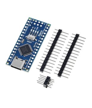 Arduino kontrolieris Nano V3.0 analogais (savienojumi nav pielodēti)

 ABRNANV3_AC.jpg