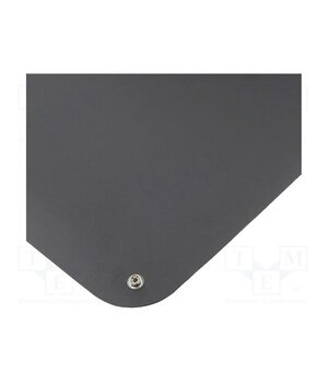 9-360-0 Mat: bench; ESD; black; L: 900mm; Width: 610mm; Thick: 1.5mm; 60°C 5pHyaKZ2sqM0It3Vn54fa0cekY5k1meR4OtMDfszB1U