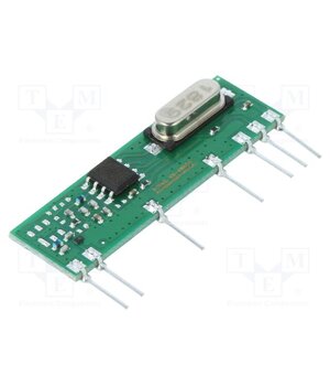650201461G Module: RF; FM receiver; AM,ASK; 433.92MHz; -112dBm; 5VDC; 4.3mA 76Wc1m6wV-JcUhetSSBMSIv8q_PGp-9FvF6B27oS5WE