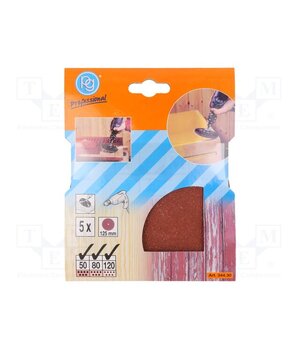 344.30 Sanding plate; Ø125mm; 5pcs. Fh7FTj6JgANTrMNXZ83IHeVY1dAIHzi5QILyBbfrkk8