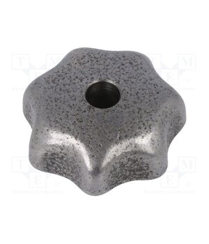 DIN 6336-GG-32-M6-D Knob; Ø: 32mm; Int.thread: M6; cast iron; DIN 6336 GK7E-flr-WvBqeijoA48WUFHKLJfYTEUiyucT6UhGvk