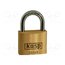 K12525 Padlock; shackle; brass; Protection: low (level 3); A: 25mm; B: 13mm ytEw4h2S2Ly_jCnGhKpaqqCJf_AKjMRTN1IaI2sE2zQ