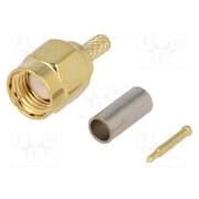 CONN.09 Connector: antenna; plug; SMA-A; RG174; straight qKCxEL9GakPfF4H_y9meqaQyh9PePuT94lArg3NC2tw