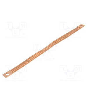 60135 Braids; earthing tape; 16mm2; Ø1: 9mm; Ø2: 9mm; 120A; L: 0.33m zm6hxJC3IGEyetKD_U1-fbHed88lis4yUDDJuxM-shk