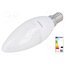 4052899326453 LED lamp; white warm; E14; 230VAC; 470lm; P: 5.7W; 2700K; CRImin: 80 f5Jnl-0Qh3rsFRkDyJioncjRPv3ubcUZOguaMldcpWQ