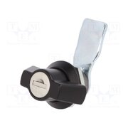 2.PM18.002-21 Lock; zinc and aluminium alloy; 21mm; black finish; Kit: key x2 uszPiscnjJSfMfmImRpN9OEdsIIciaIHCkHHvQddzlM