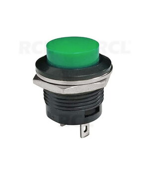 PUSH BUTTON SWITCH ON-(OFF) 3A/250V, M16, zaļš

 CPR013PZ.jpg