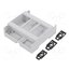 ZD3005J ABS V0 Enclosure: for DIN rail mounting; Y: 89.75mm; X: 89.2mm; Z: 32mm D40hXSg8zanMfLm6er7ISzKwCi0snOyl9q5H1789Mf8