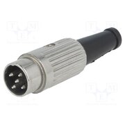 610-0520 Connector: DIN; plug; male; PIN: 5; 360°; straight; for cable; 34V; 2A nBR2jR4wD0hkELWk86bcuoOZ955Xn4qW4arzMm-RuFQ