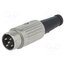 610-0520 Connector: DIN; plug; male; PIN: 5; 360°; straight; for cable; 34V; 2A nBR2jR4wD0hkELWk86bcuoOZ955Xn4qW4arzMm-RuFQ