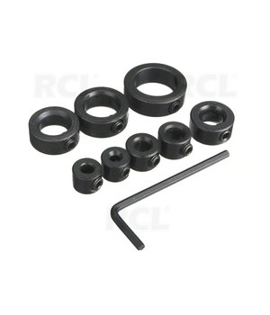 Urbja dziļuma ierobežotāju gredzeni, 8 gab., ø3/4/5/6/8/10/12/16 mm

 IRGB001.jpg