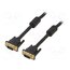 DADBS Cable; D-Sub 15pin HD plug,both sides; shielded twofold; black Z362ySBZSKPYNn6ImHP4TyeqcC3yhaZzUZm7ZesgTeE