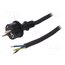 W-97537 Cable; 3x2.5mm2; CEE 7/7 (E/F) plug,cables; rubber; 10m; black Gu6fT21hH6eMC6KosmrlFZqgAyPh5nzV49TQA55R8kU