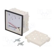 BA391NE4050000 Ammeter; on panel; I AC: 0÷5A; Class: 3; 300V; BA39; 96x96x64mm hgbaJWd7FUQwft-LP3Y33F-a8NxZR9HdtqQjcyxJsV4