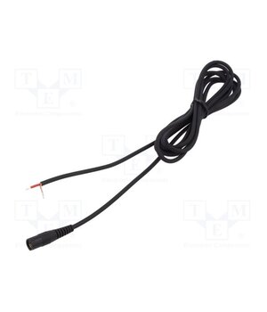 S25-TT-C100-300BK Cable; 1x1mm2; cables,DC 5,5/2,5 socket; straight; black; 3m M_fGJSuf7okkITme3G-xmPOlxCgJKtrkzlcazJtexPo