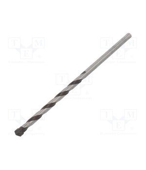 0072700650100 Drill bit; for concrete; Ø: 6.5mm; Ø: 1/4"; L: 150mm; metal; blister K5LuRX1BGzDIIT-OboMsbZiCROWyJMA9FdzaFlxywjw