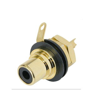 Ligzda RCA, NEUTRIK Group, Rean NYS367-0, melna CLI371J.jpg