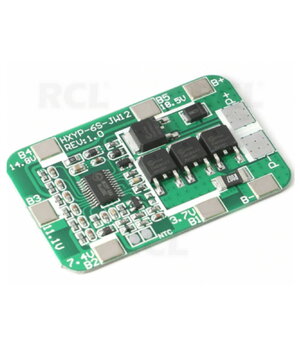 Litija baterijas uzlādes modulis 6S, 24V 12A uzlāde/izlāde, ar aizsardzību

 ABPL06S.jpg