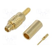 RF12-06-T-21-50-G Connector: MMCX; plug; male; 50Ω; soldering,crimped; for cable K5kTr9J-7Qi8FgxqfiekVrOE-myN3Kdgt53yDNH1G1U