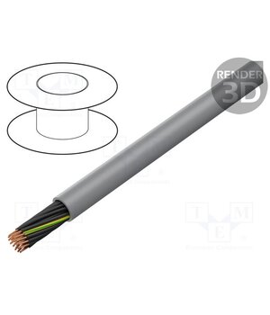 CF130.07.25.UL Wire: control cable; chainflex® CF130.UL; 25G0.75mm2; PVC; grey 371bsurzvtg3ydD1pXNXkNrTGAzVXmCwT85kFVbaCKo
