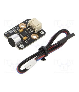 DFR0034 Sensor: sound; analog; Gravity; 5VDC; module,cables; Ch: 1; Arduino S3usyNlQD5zMXidxnWt0RIDQYYfyfFnTnlZFKb9PE2g