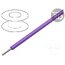 1561 VI005 Wire; HookUp Wire; 22AWG; wire; Cu; PVC; violet; 1kV; 30.5m; 100ft Nym3wIbyMbs1kCfJjnlzeveNGXCxgYlJWZQ4Qt8H41A