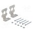 POLOLU-2671 Bracket; silver; for micromotors with gear 120: 1, 200: 1, 228: 1 Ol4iUgEHJBrAo8fybOLLPHj__K1JVafqpb-x_Xe1YbI