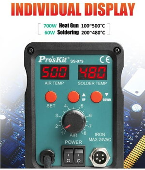 Karstā gaisa lodēšanas/atlodēšanas stacija 2IN1 SS-979B ProsKit

 ILITK979+5.jpg